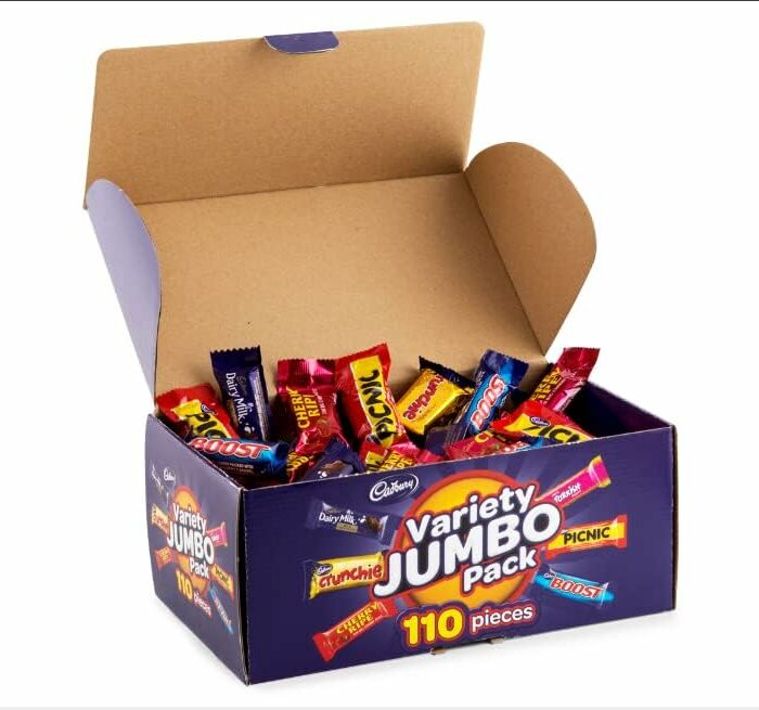 Daily Deals — Cadbury Variety Jumbo Pack 110 Pieces 1.56kg