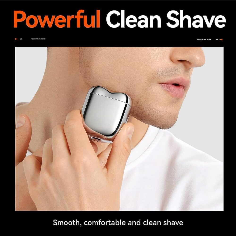 Christmas Gift✨HOT SALE✨ 2025 New Upgrade Pocket Shaver USB Mini Shavers for Men Rechargeable Waterproof Compact Electric Razor for Home. Car. Travel - Image 7