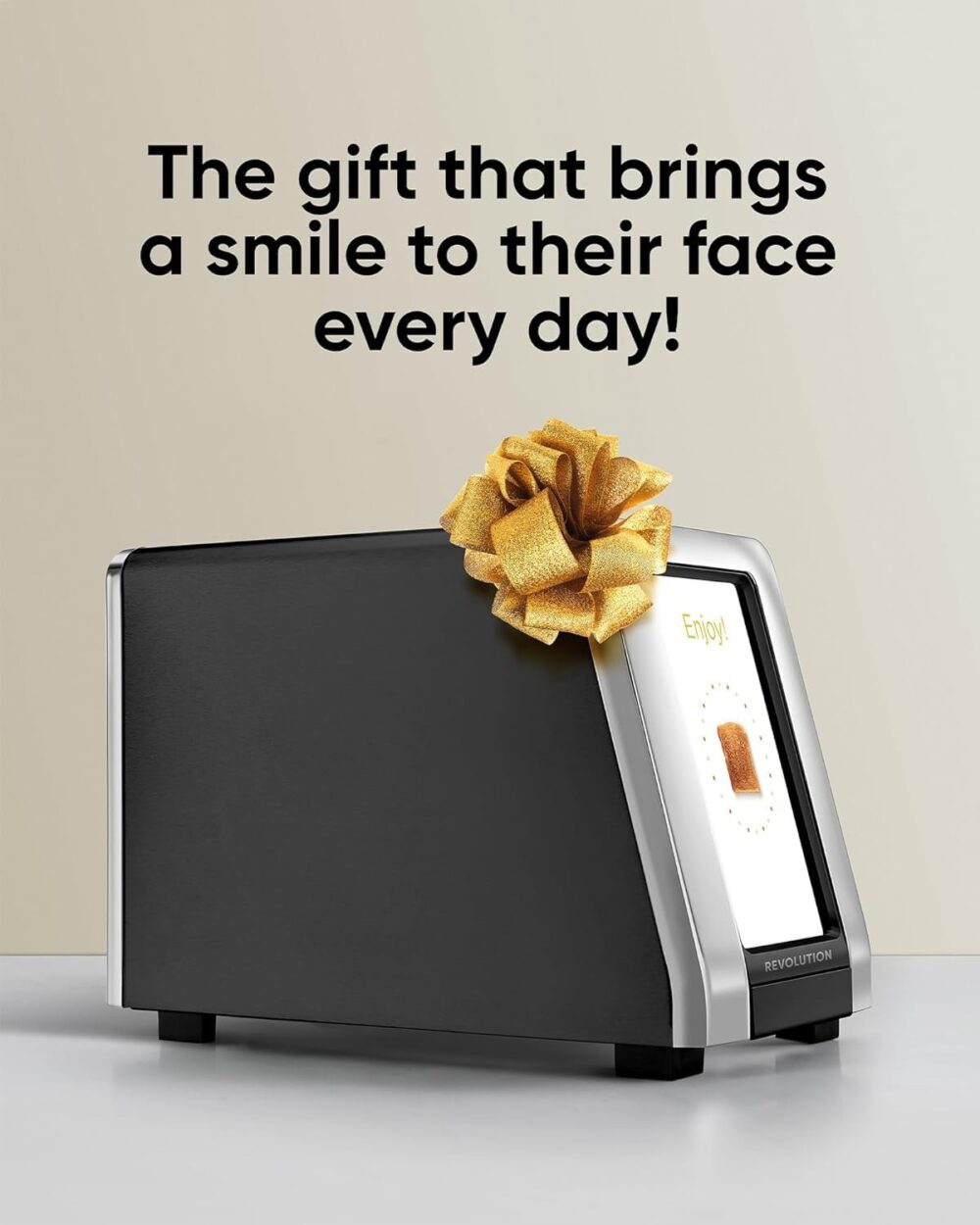 Revolution R180B Connect 2-Slice Toaster & Toastie Press Bundle – Features Patented InstaGLO 2.0 Technology & Toastie Press Mode – Toast Bread. Bagels. Waffles. Muffins. Tortillas – Matte Black - Image 3