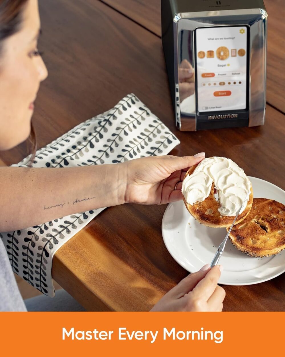 Revolution R180B Connect 2-Slice Toaster & Toastie Press Bundle – Features Patented InstaGLO 2.0 Technology & Toastie Press Mode – Toast Bread. Bagels. Waffles. Muffins. Tortillas – Matte Black - Image 6