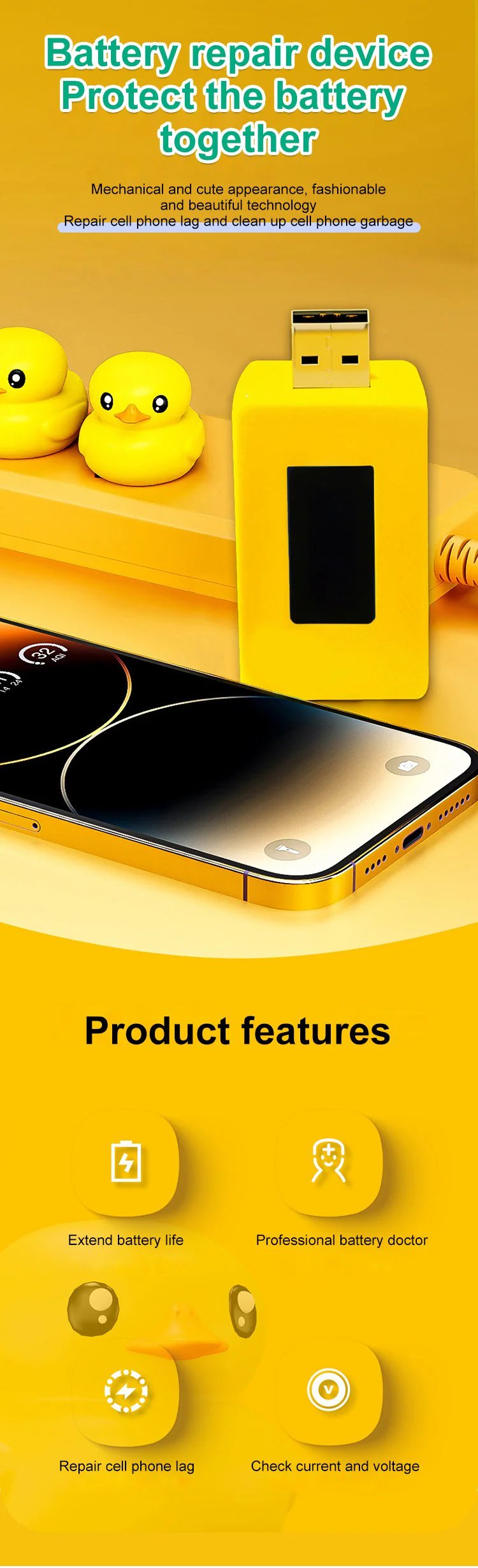 🎯Black Friday Bottom Price! 💥Smartphone Battery Repairer 🔥Buy 2 Get 1 Free. This Deal is Epic!